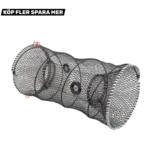 Kräftbur i garn / Garnmjärde PRO, 30 x 60cm med flyktgångar