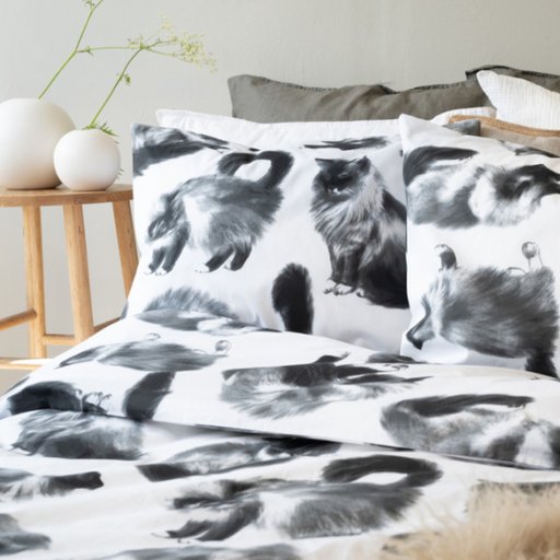 Bettwäsche-Set 2-teilig, Julis – Grau