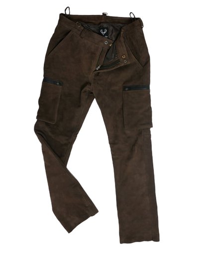 Wildschweinhose / Hundeführerhose aus Leder, Jägarliv Wildschweinhose / Hundeführerhose aus Leder, Jägarliv