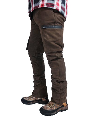 Wildschweinhose / Hundeführerhose aus Leder, Jägarliv Wildschweinhose / Hundeführerhose aus Leder, Jägarliv