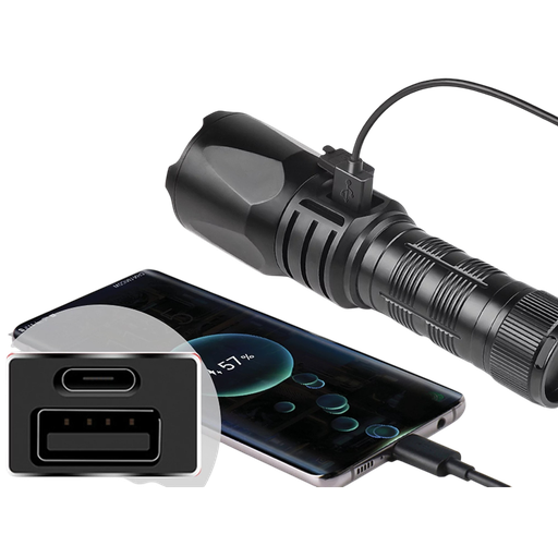 Ficklampa med powerbank - 5000mAh