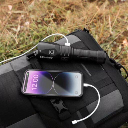 Ficklampa med powerbank - 5000mAh