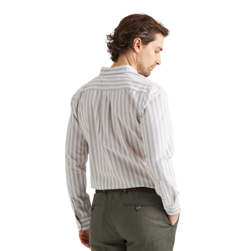 Striped Linen Shirt – Regular Fit