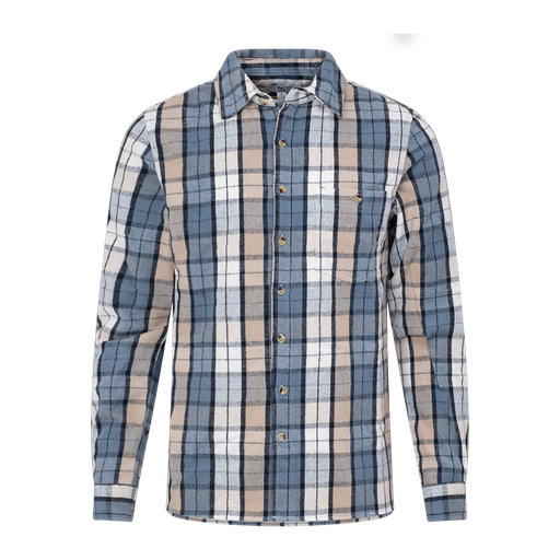 Gebürstetes Flanell-Overshirt – Mount Zero