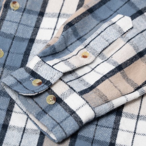 Gebürstetes Flanell-Overshirt – Mount Zero