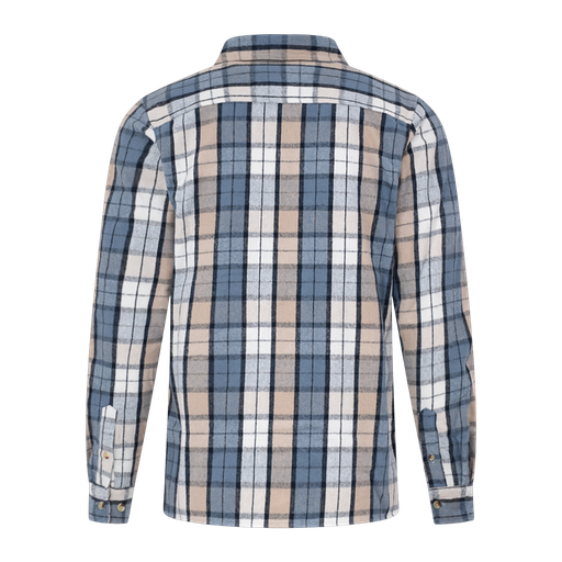 Gebürstetes Flanell-Overshirt – Mount Zero