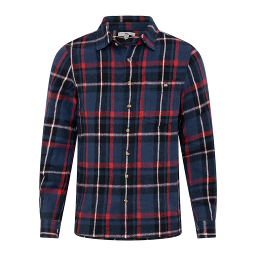 Gebürstetes Flanell-Overshirt – Mount Zero