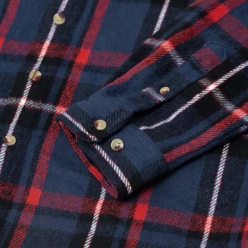 Gebürstetes Flanell-Overshirt – Mount Zero