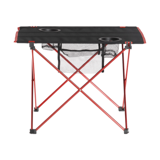 Camping Table with Red Legs