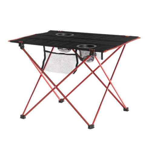 Camping Table with Red Legs