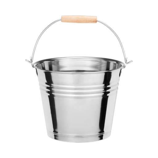 Stainless Steel Sauna Bucket 6L