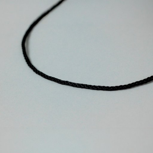 Krebsleine 3 mm, sinkend – Schwarz