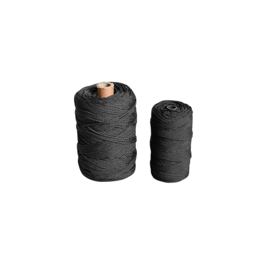 Krebsleine 3 mm, sinkend – Schwarz