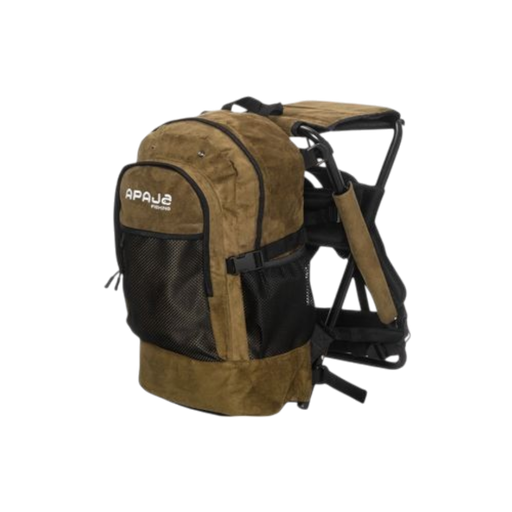 Rucksackstuhl mit abnehmbarem Hocker Rucksackstuhl mit abnehmbarem Hocker