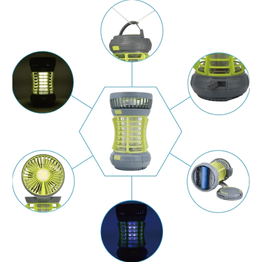 Camping Lamp with Mosquito Trap