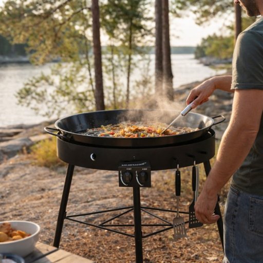 Stekhäll med ringbrännare XL