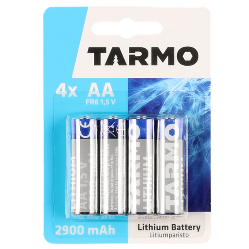 Lithium-Batterie AA – 4 Stück Lithium-Batterie AA – 4 Stück