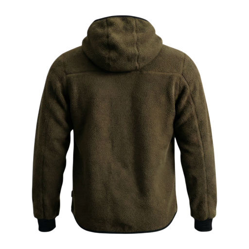 Men's Pile jacket with hood