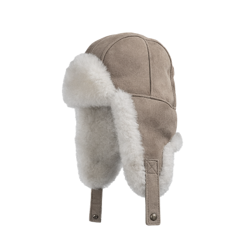 Eskimå Winter Hat – Sheepskin, Brown