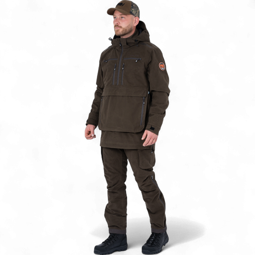 RECON XT – Jagdset, Anorak und Hose mit Hosenträgern, P4H