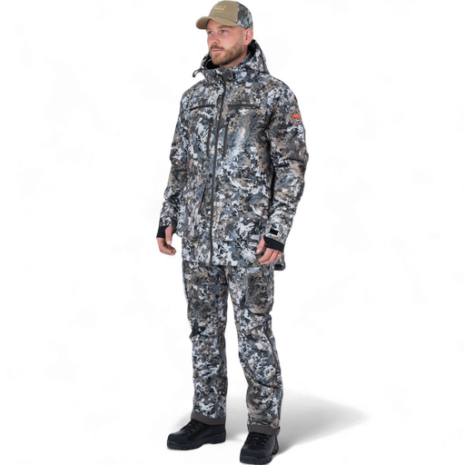 RECON XT – Jagdset, Jacke und Hose mit Hosenträgern, P4H