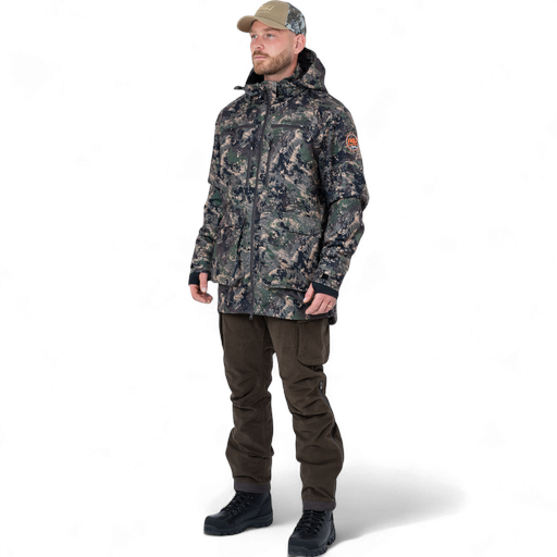 RECON XT – Jagdset, Jacke und Hose mit Hosenträgern, P4H