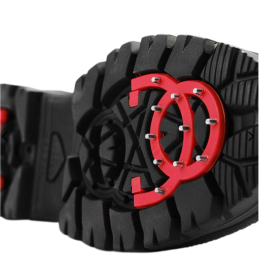 Zusatzspikes Rot – für Ilves Schuhe und Stiefel