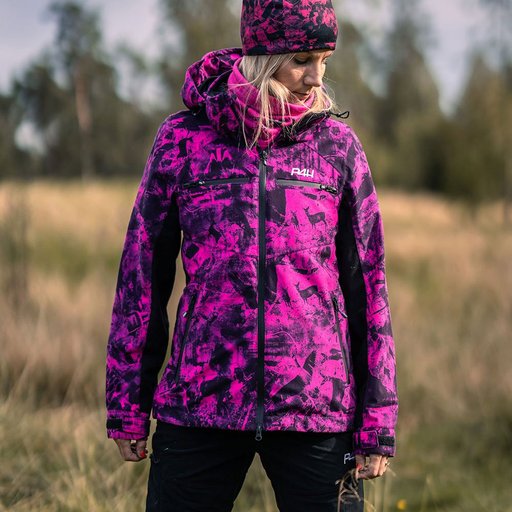 Jaktställ dam, Hunters Elite pink camo-black