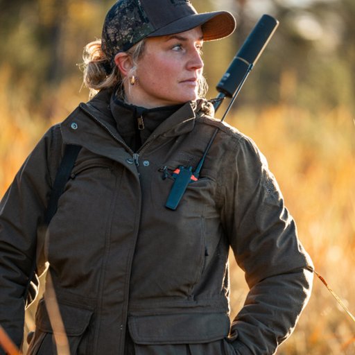 Gefütterte Jagdjacke Vapiti Huntress Damen – Grün