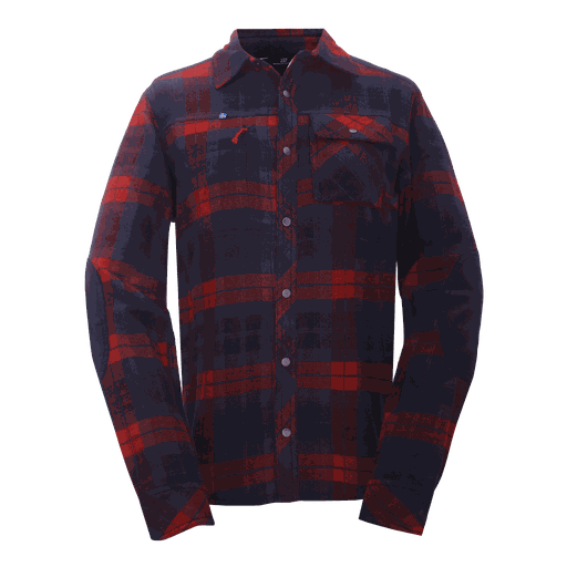 Sveg flanellskjorta dam