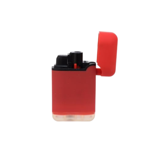 Lighter with lid