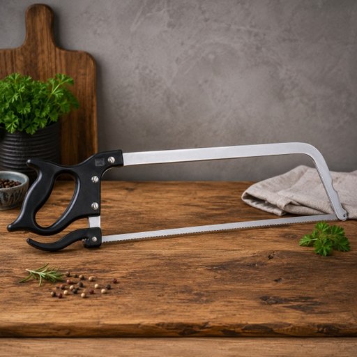 Meat and Bone Saw 50 cm, Stainless Steel