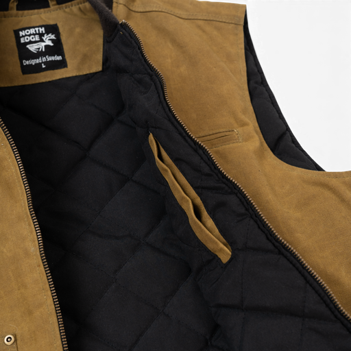 Arthur Waxed Canvas Vest