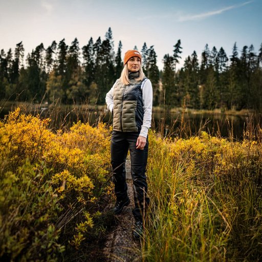 Women's Down-lined Warm Vest Women's Down-lined Warm Vest