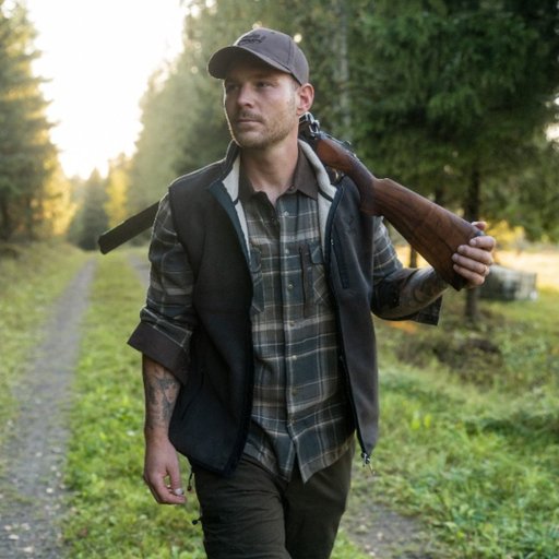 Vapiti Brushed Flannel Shirt – Men