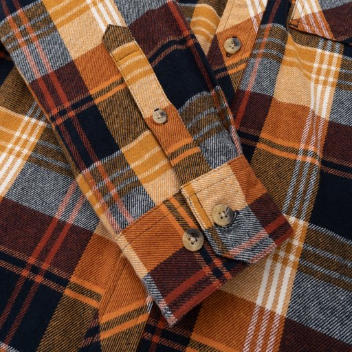 Men's robust flannel shirt
