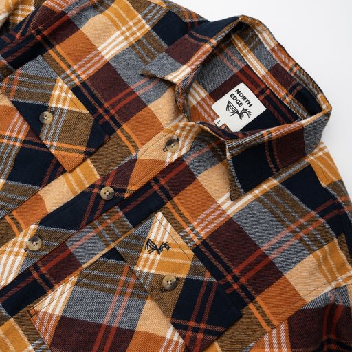 Men's robust flannel shirt