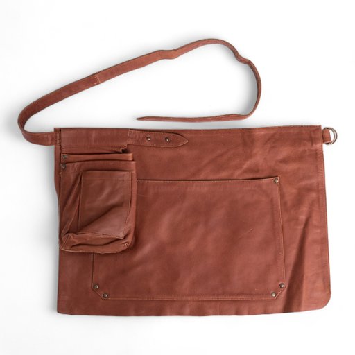 Skinnförkläde Kort - Buffelskinn 