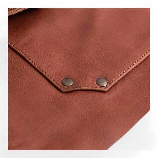 Skinnförkläde Kort - Buffelskinn 