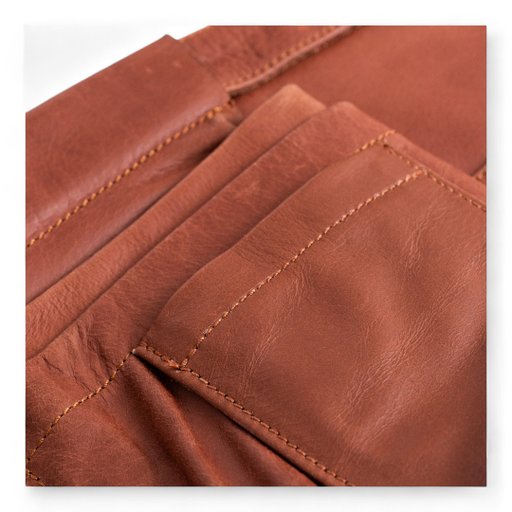 Skinnförkläde Kort - Buffelskinn 