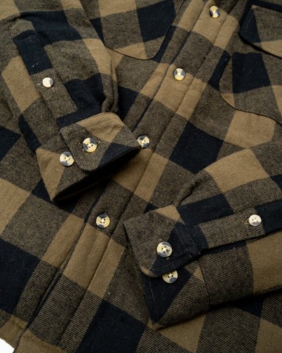 Men's Lined Flannel Shirt MZ