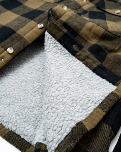 Men's Lined Flannel Shirt MZ