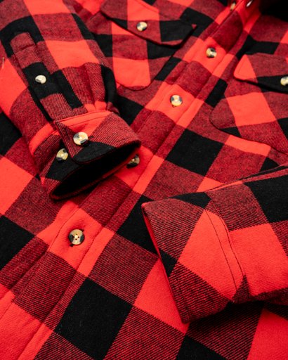 Men's Lined Flannel Shirt MZ