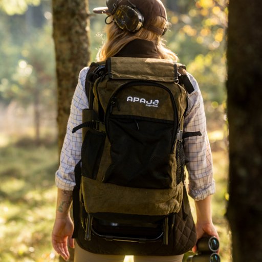 Stuhl-Rucksack mit abnehmbarer Sitzgelegenheit