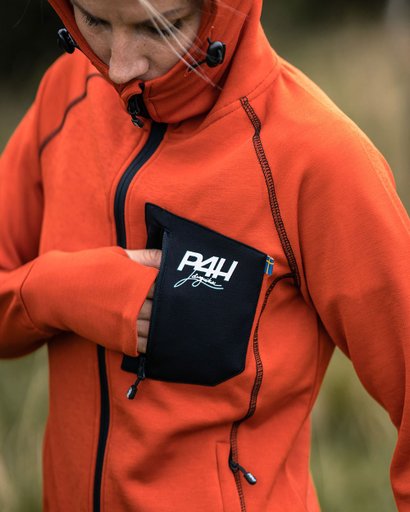 Friluftströja Powerfleece, Dam - Orange Comb Friluftströja Powerfleece, Dam - Orange Comb