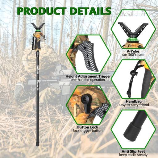 Skjutstöd Monopod GEN 3 - 109–180 cm