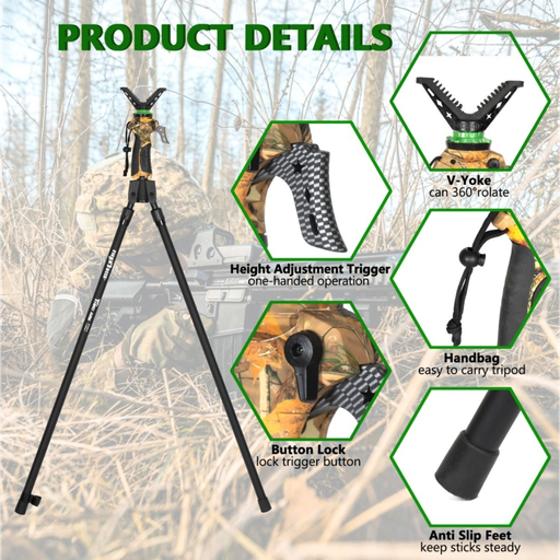 Skjutstöd Bipod GEN 3 - 85–180 cm
