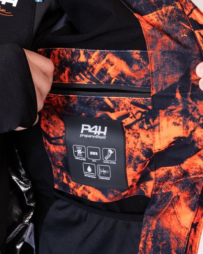 P4H Hunters Elite Jacket, Blaze Comb P4H Hunters Elite Jacket, Blaze Comb