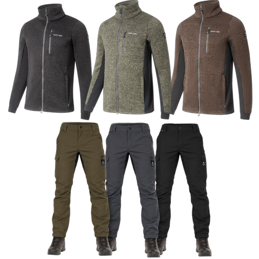 Outdoor-Paket Herren - Flatfleece und Stekenjokk Hose