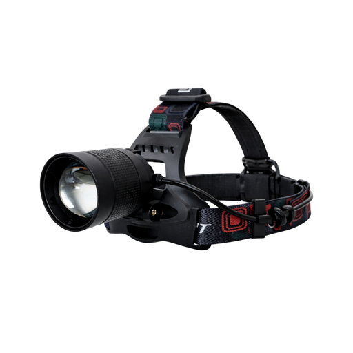 Uppladdningsbar LED-pannlampa med zoom